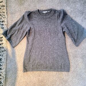 Vince Charcoal Gray Cashmere Women's Sweater